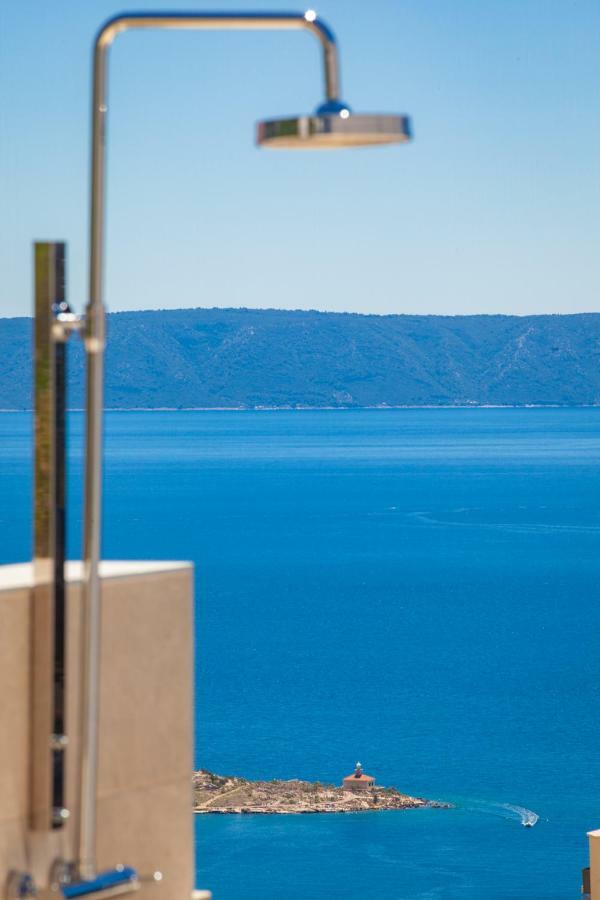 Villa Mira With Fantastic Sea View Makarska Exterior foto